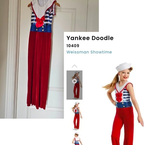 Weissman Intermediate Child Tap or Character Costume - Picture 2 of 2